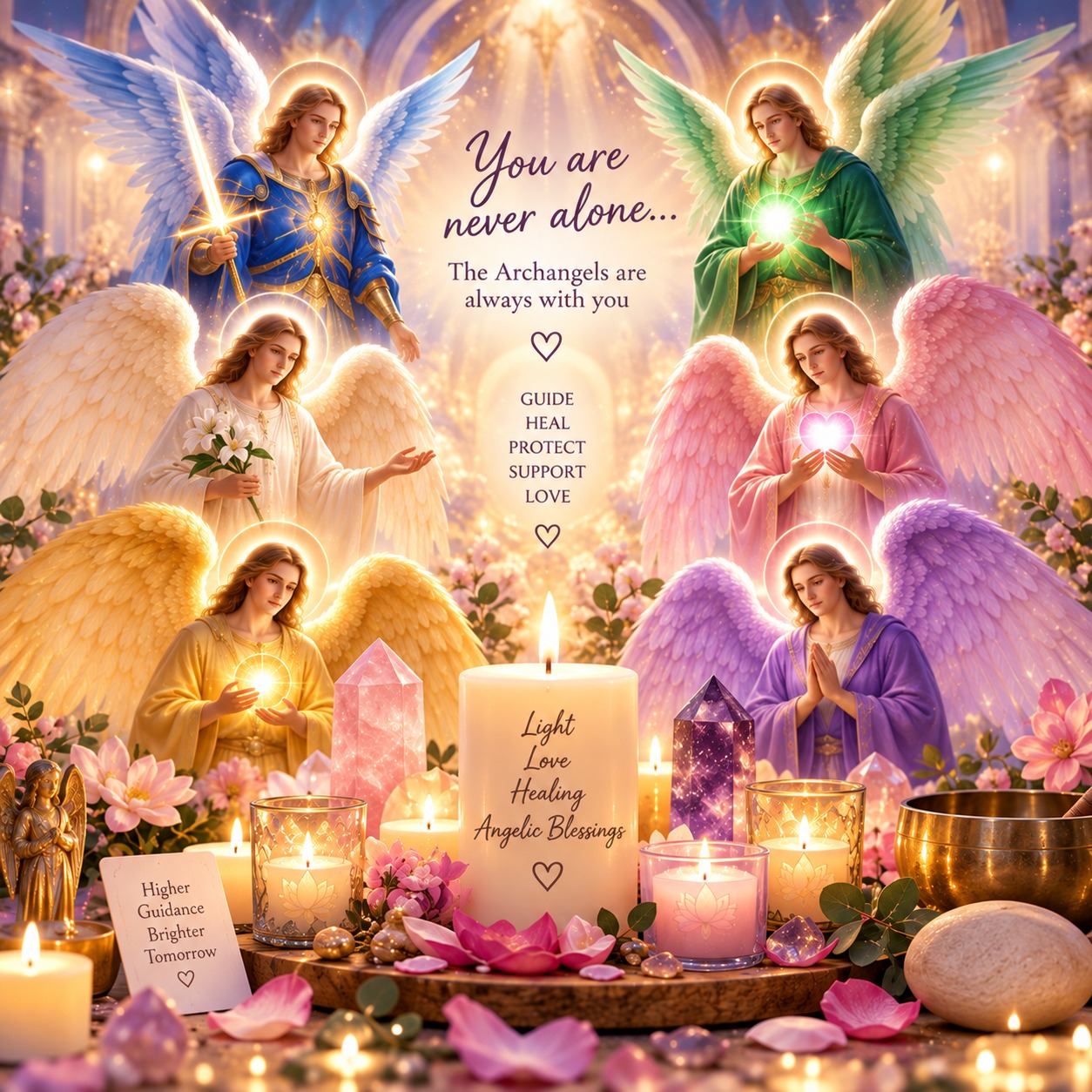 Angel Healings and Candle Blessings